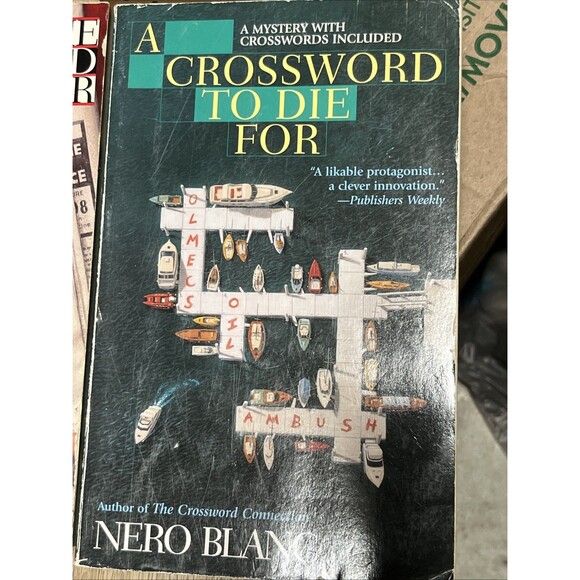 Nero Blanc Books Lot of 7 Crossword books - Picture 12 of 15